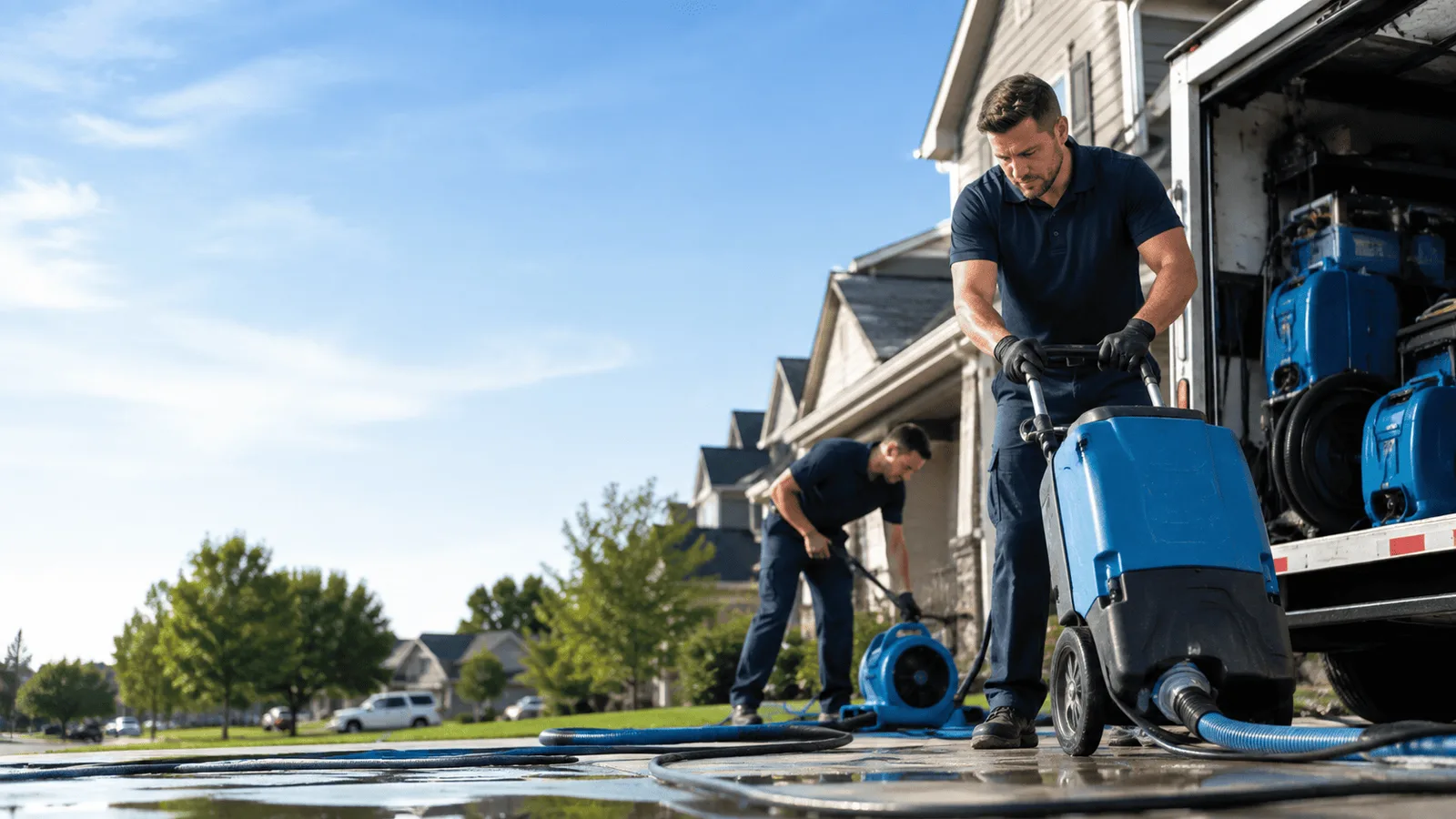 Odor Removal being performed in Norristown, PA